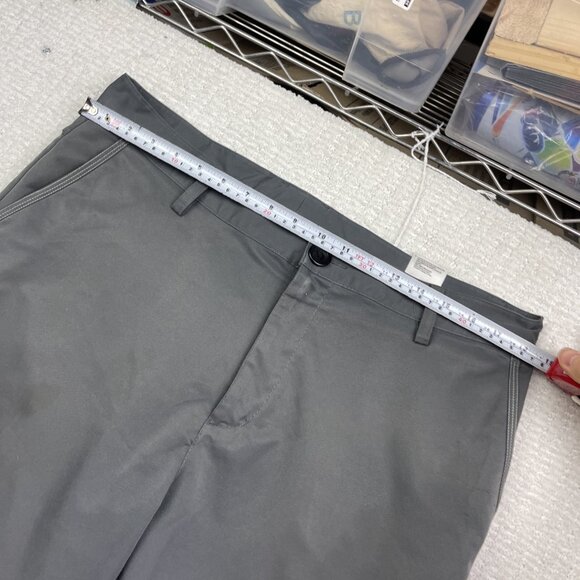 Adidas ClimaCool Golf Shorts Mens Size 36 Grey 3-Stripes Lightweight AE7002 - Picture 7 of 13